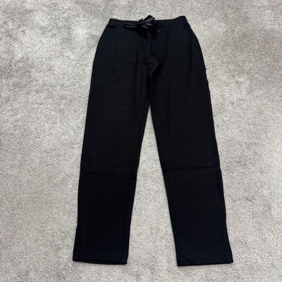 Betabrand Skinny Chelsea Jogger Pants Womens Small Long Black Drawstring NWT - Picture 1 of 13